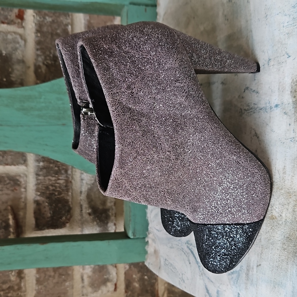 Vince Camuto Amoby 2 Urban Glitter Leather Booties